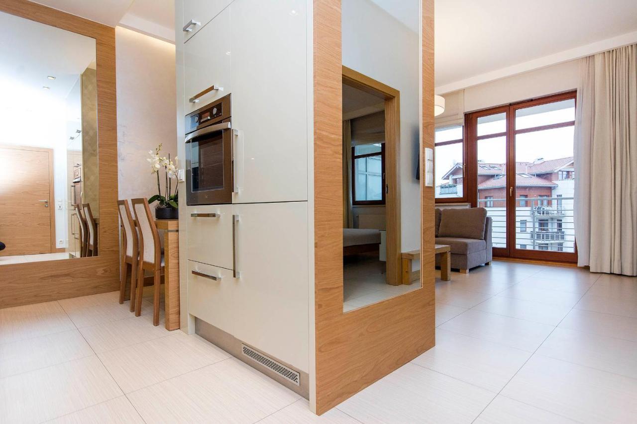 Waniliowy - Neptun Park By Oneapartments Gdańsk Exteriör bild